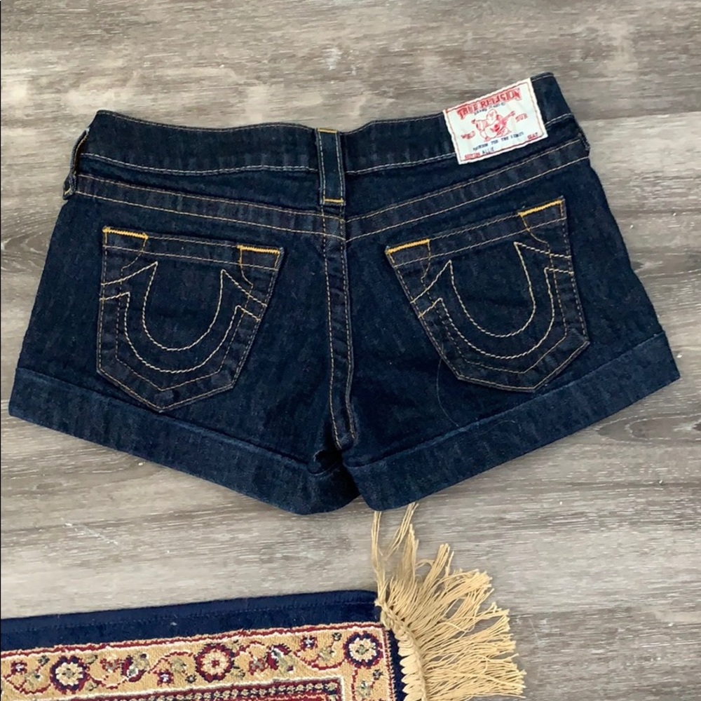 True Religion jean shorts